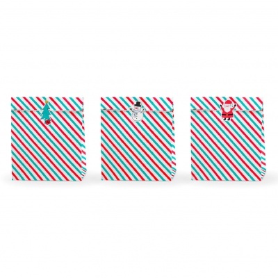 Sacas Presente Natal com Autocolantes