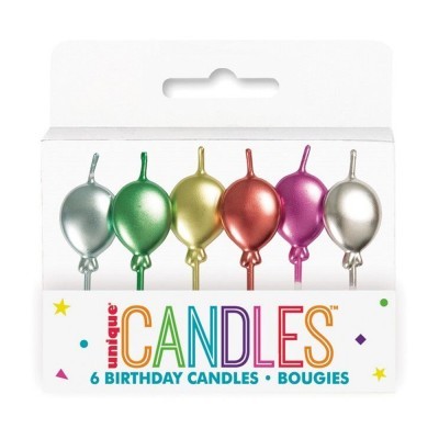Velas Balões Metalizados
