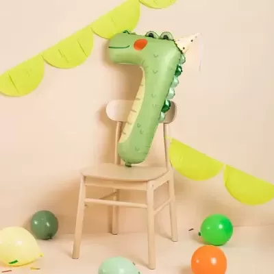 Balão Número 7 Crocodilo
