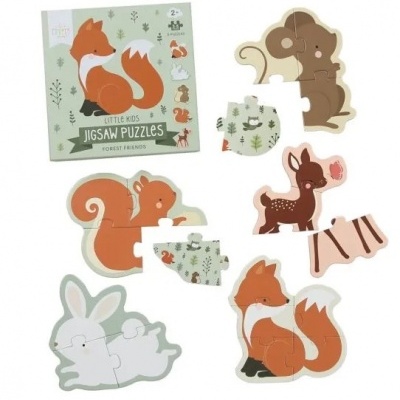 Puzzle Animais do Bosque