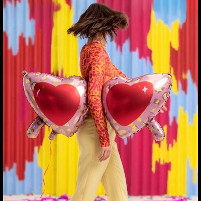 Balão Óculos Coração