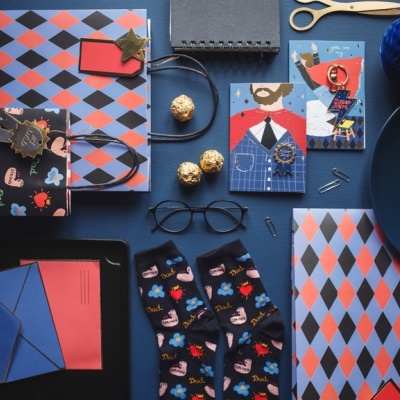 Porta Chaves e Postal Pai