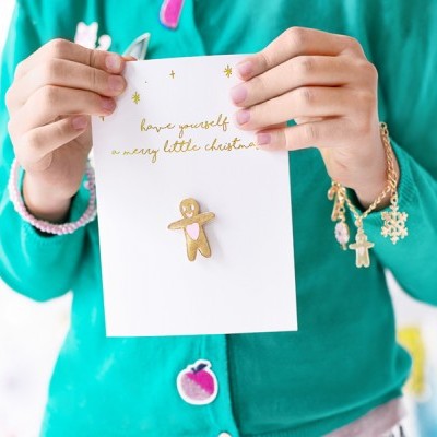 Postal Natal Biscoito Gengibre