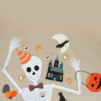 Topos de Bolo Halloween