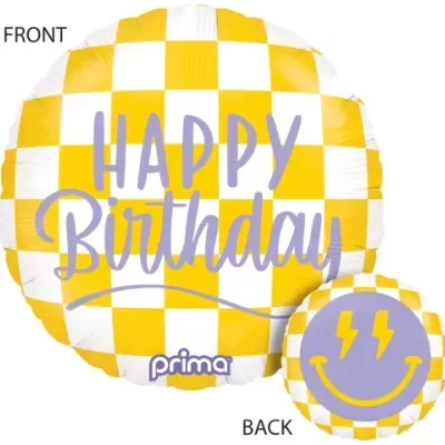 Balão Happy Birthday Smile