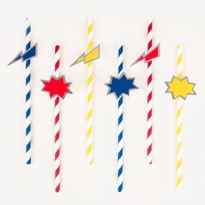 Palhinhas Super Heróis