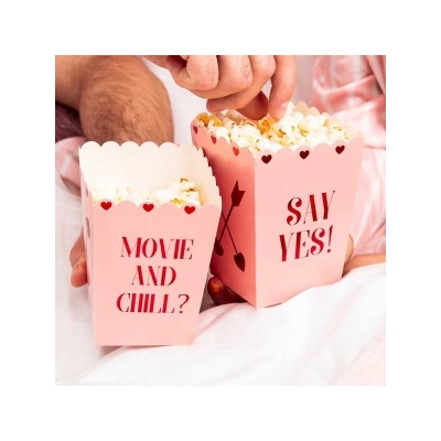 Caixas de Pipocas Dia dos Namorados