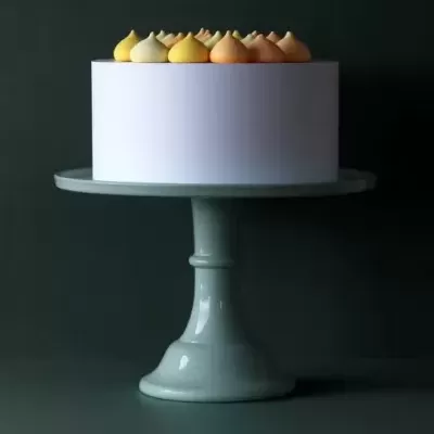 Cake Stand Sage Green