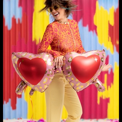 Balão Óculos Coração