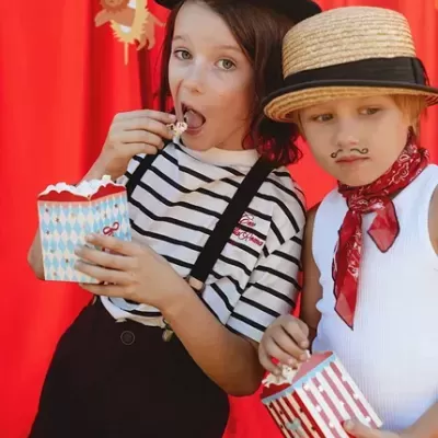 Caixa de Doces/Pipocas Circo