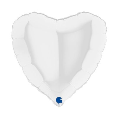 Balão Coração Branco