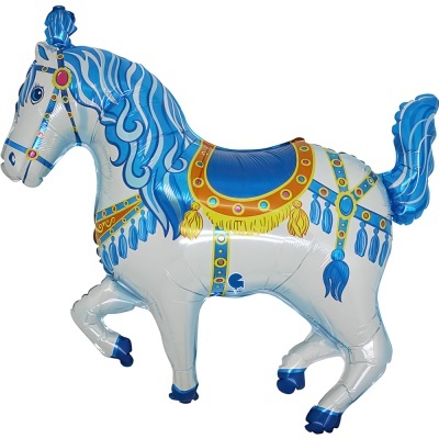 Balão Cavalo de Carrossel