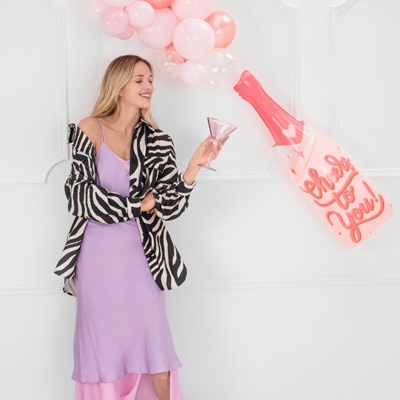 Balão Garrafa "Cheers to you"