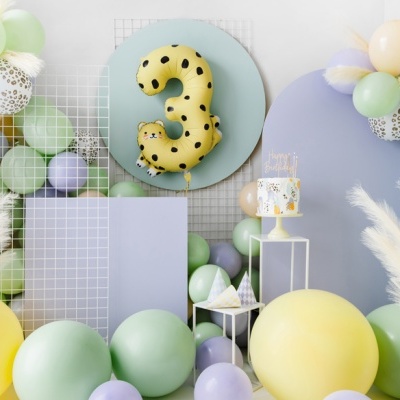 Balão Número 3 Chita