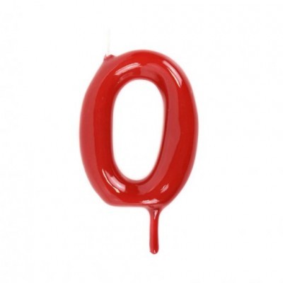 Velas Número Vermelho