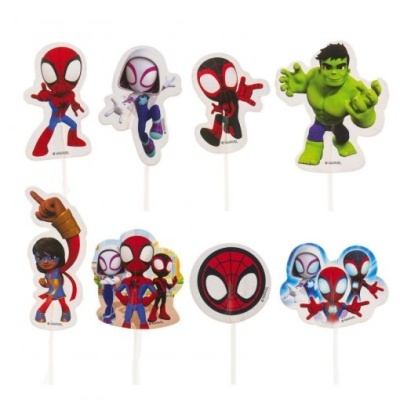 Topos de Bolo Super-Heróis / Spidey & Friends