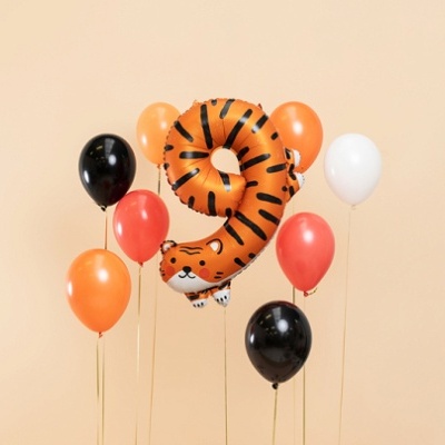 Balão Número 9 Tigre