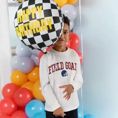 Balão Happy Birthday Corrida