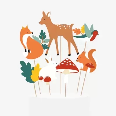 Topos de Bolo - Floresta