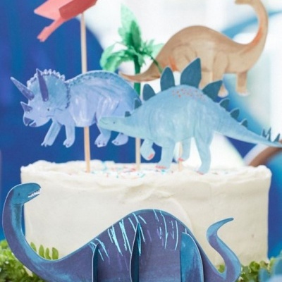 Topo de Bolo Dinossauros