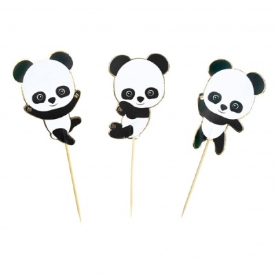 Topos de Bolo Panda