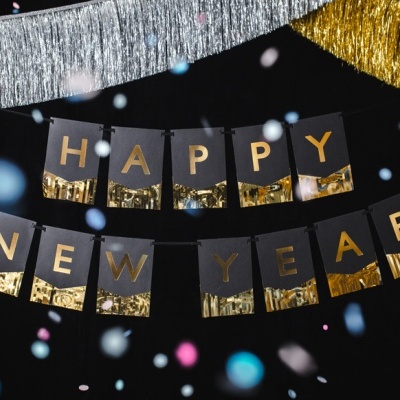 Grinalda Happy New Year Banner