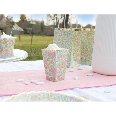 Caixas Pipocas Flores Secas