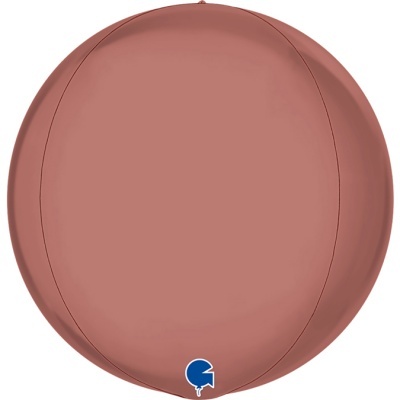 Balão Orbz Rose Gold Platina