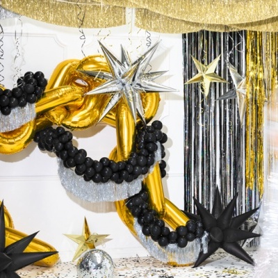 Grinalda Tassel Franja Dourado