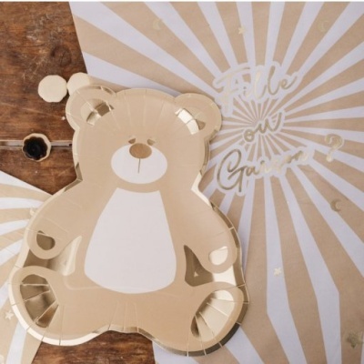 Pratos Urso Baby Teddy