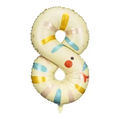 Balão Número 8 Cobra