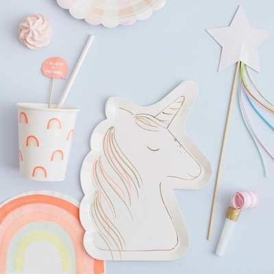 Pratos Unicórnio Mágico
