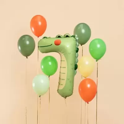 Balão Número 7 Crocodilo