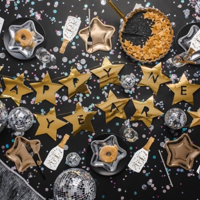 Guardanapos Happy New Year Garrafa