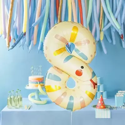 Balão Número 8 Cobra