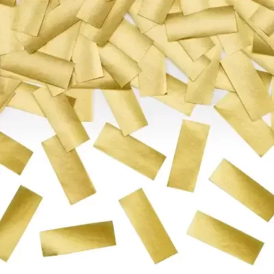 Canhão Confettis Dourado