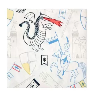 Guardanapos Cavaleiros e Dragões