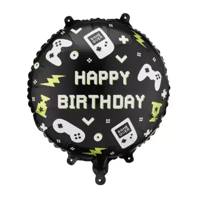 Balão Happy Birthday Gaming