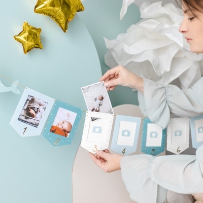 Grinalda Photo Frame Azul