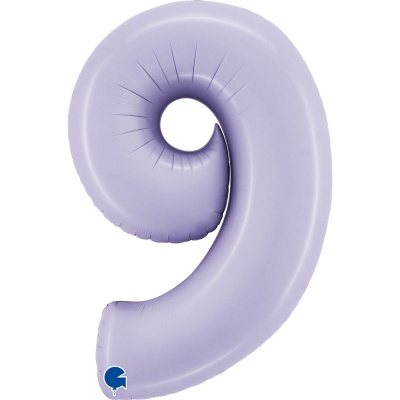 Balão Número Lilás