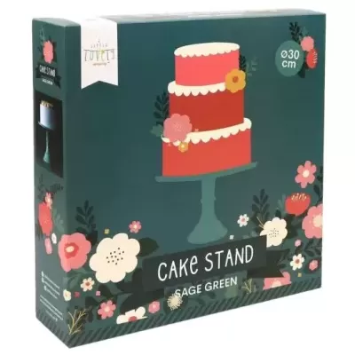 Cake Stand Sage Green