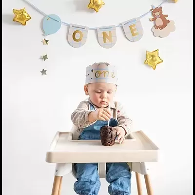 Grinalda e Coroa Primeiro Aniversário