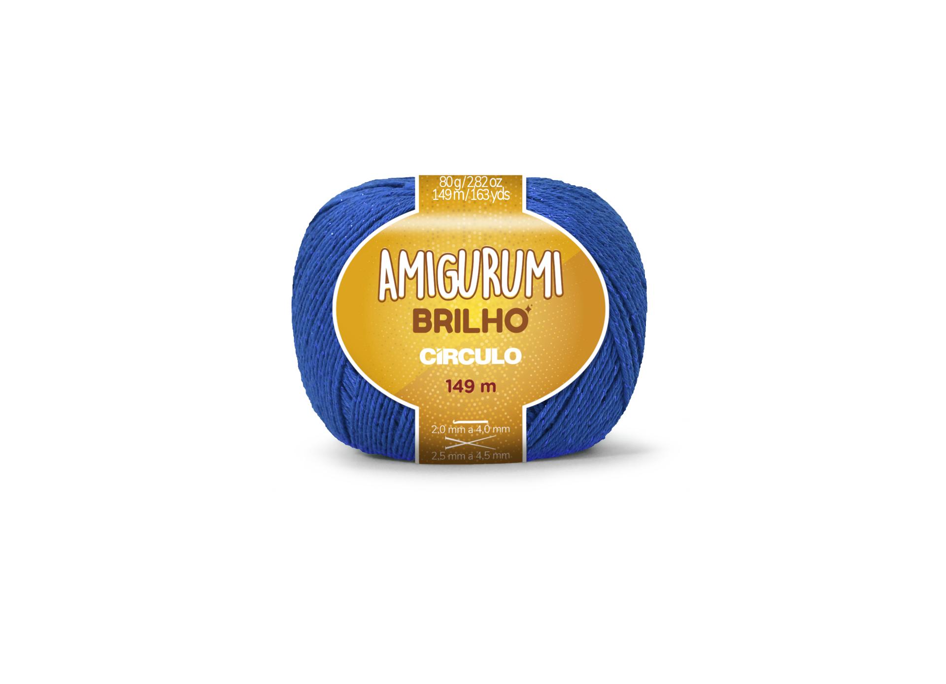 Amigurumi Brilho Azul Bic - 2829