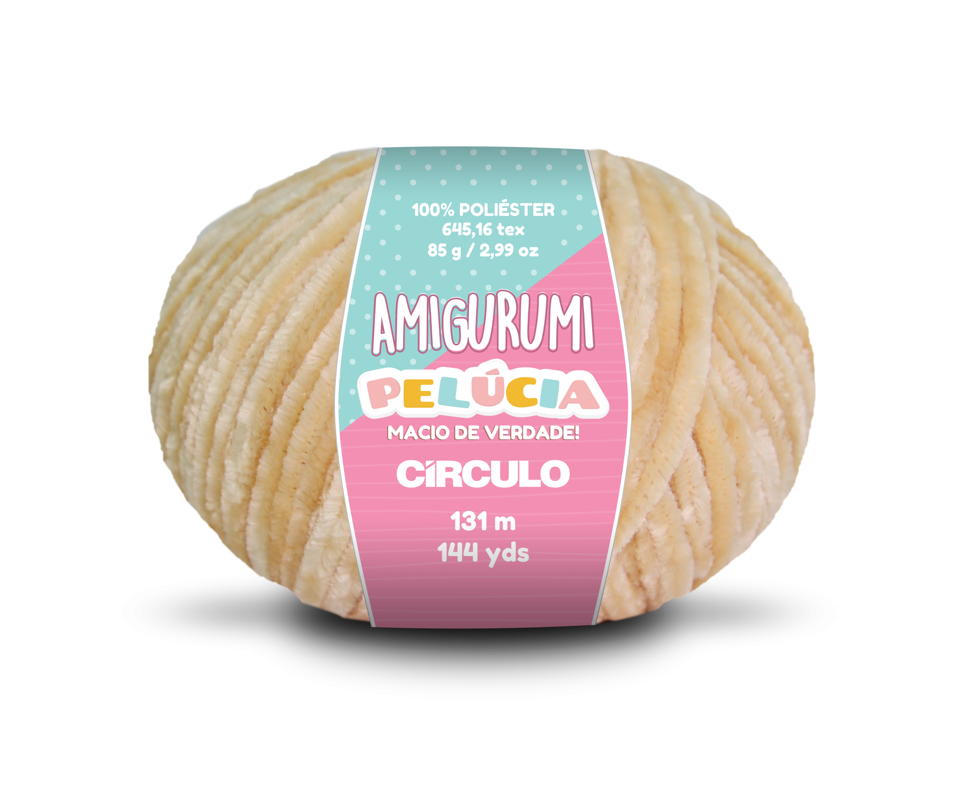 Amigurumi Pelúcia Amêndoas - 7650