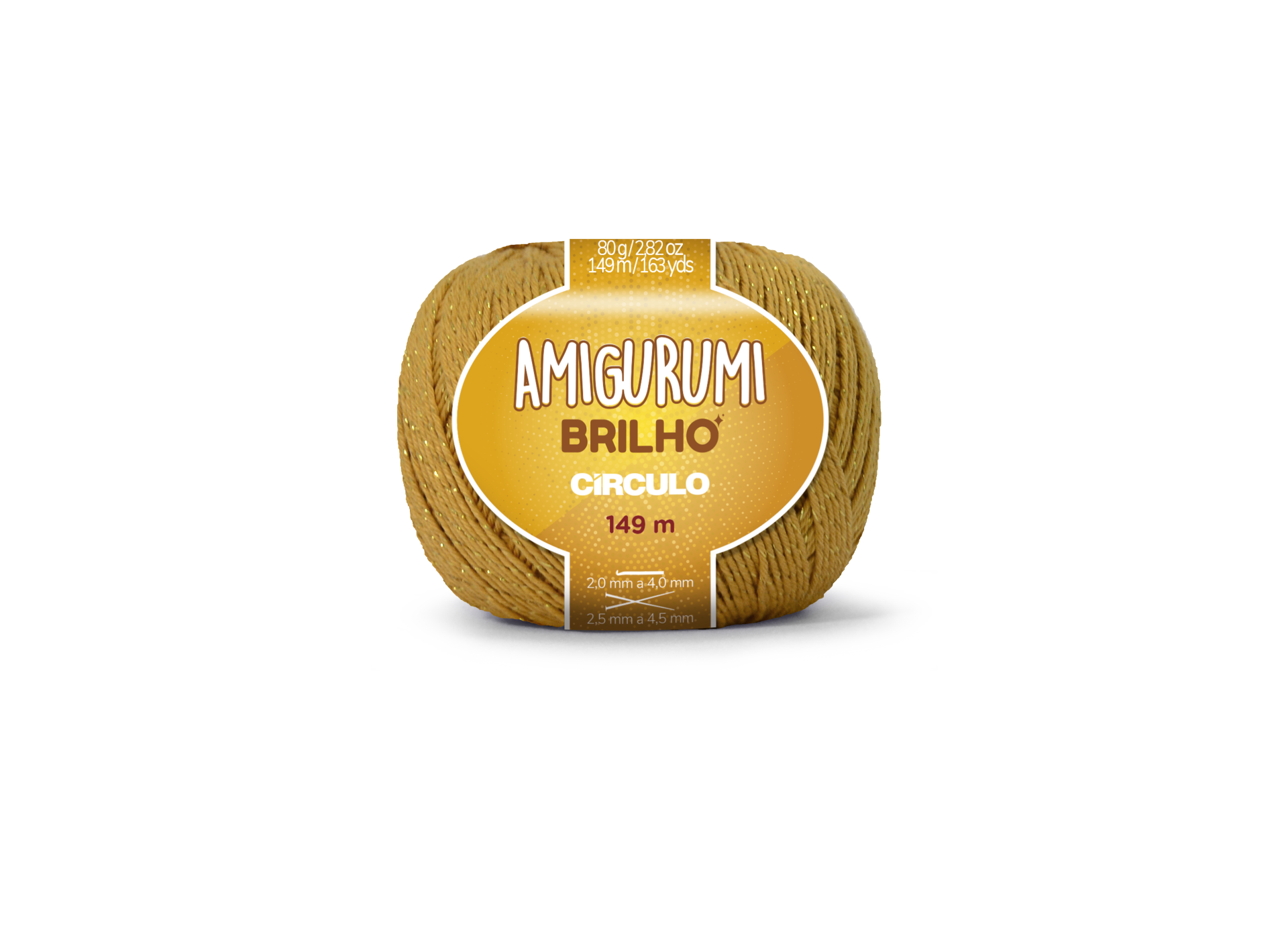 Amigurumi Brilho Mostarda - 7030
