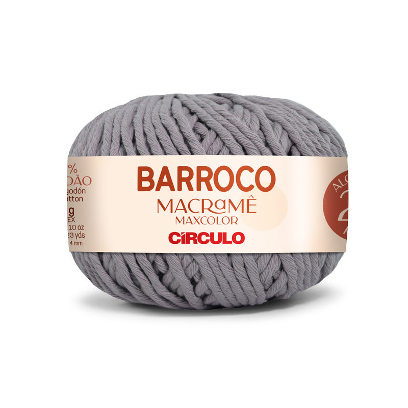 Barroco Macramé Cromado - 8212
