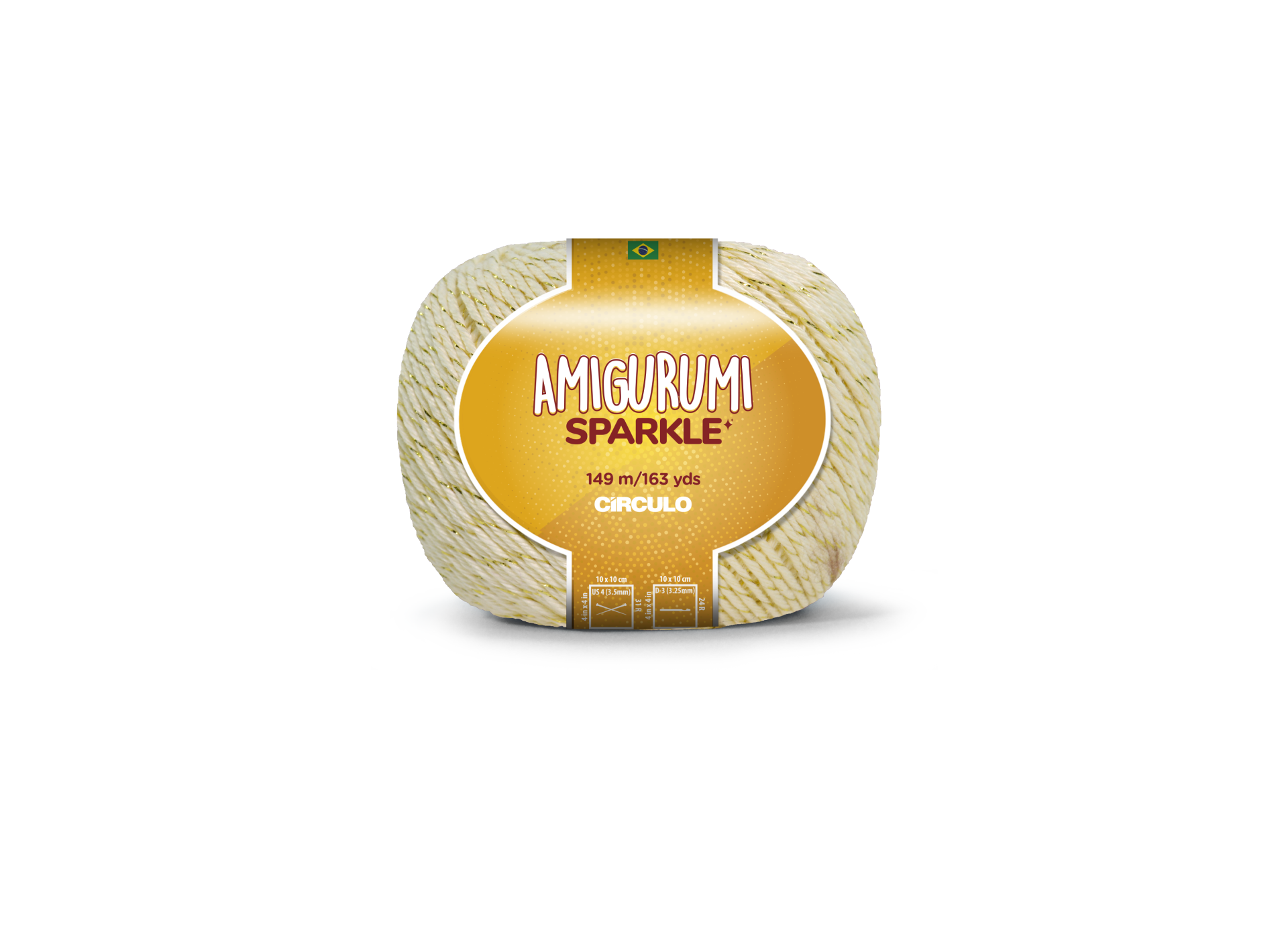 Amigurumi Brilho Creme - 1112