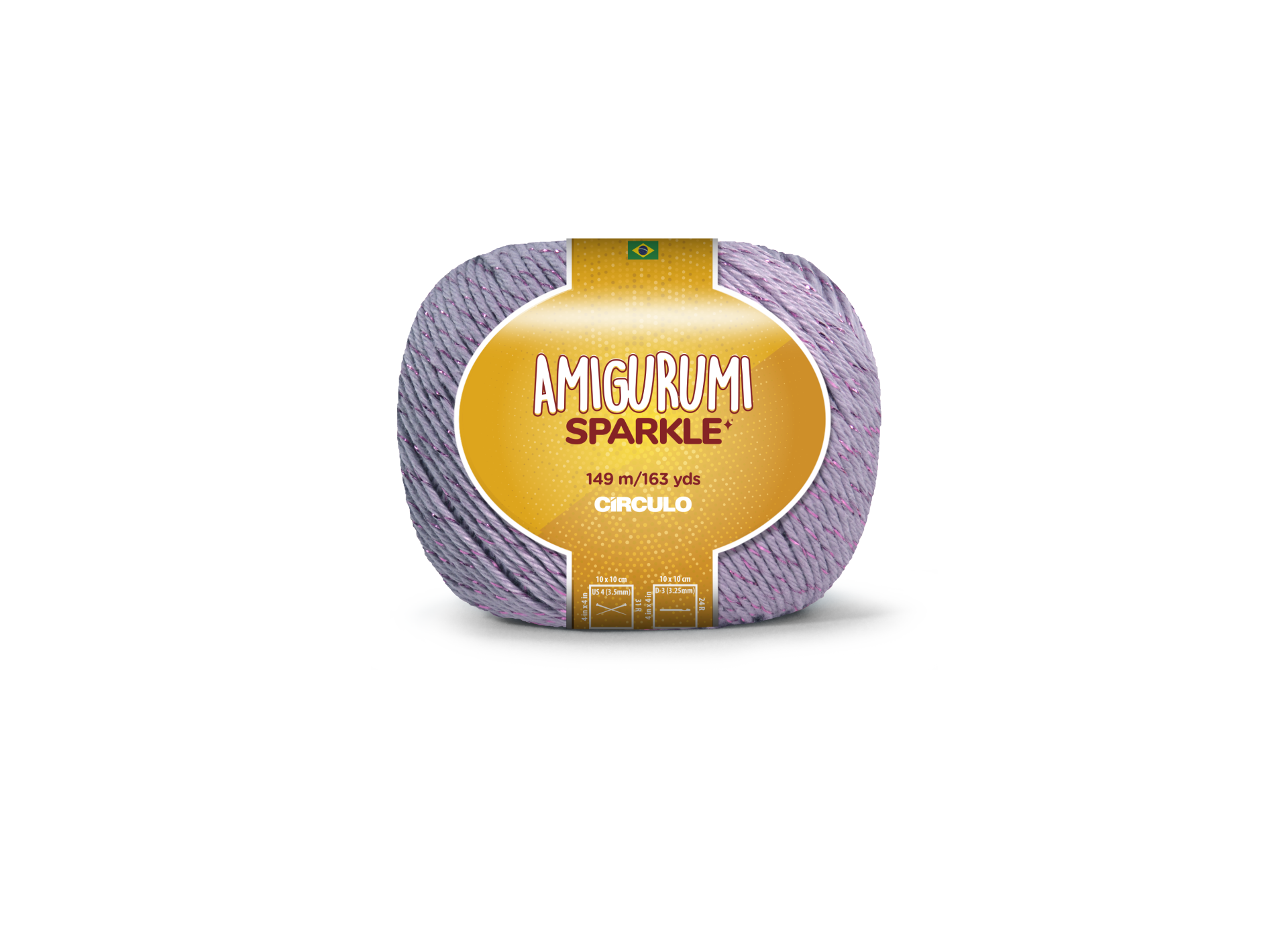 Amigurumi Brilho Malva - 6802