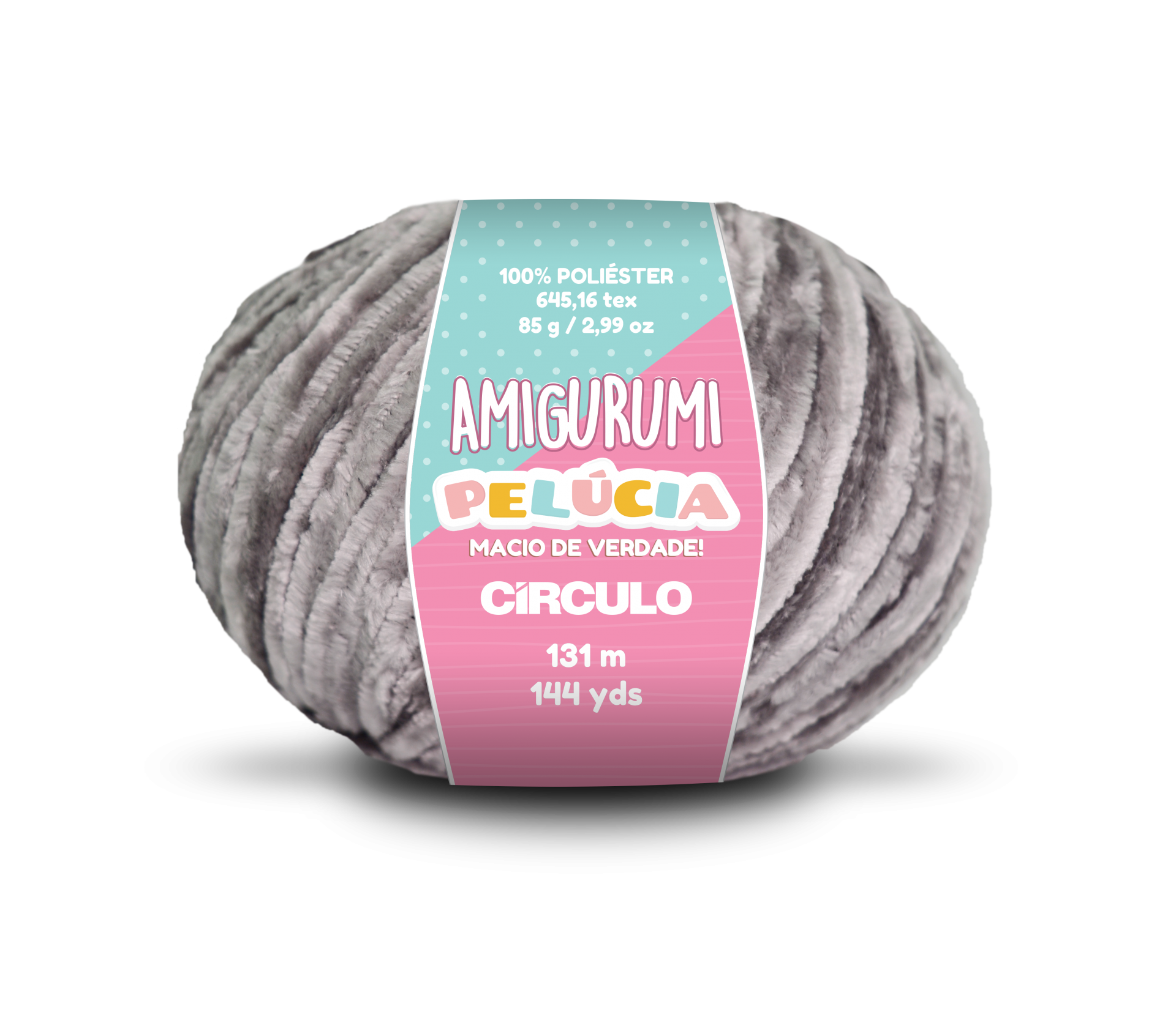 Amigurumi Pelúcia Aço - 8797