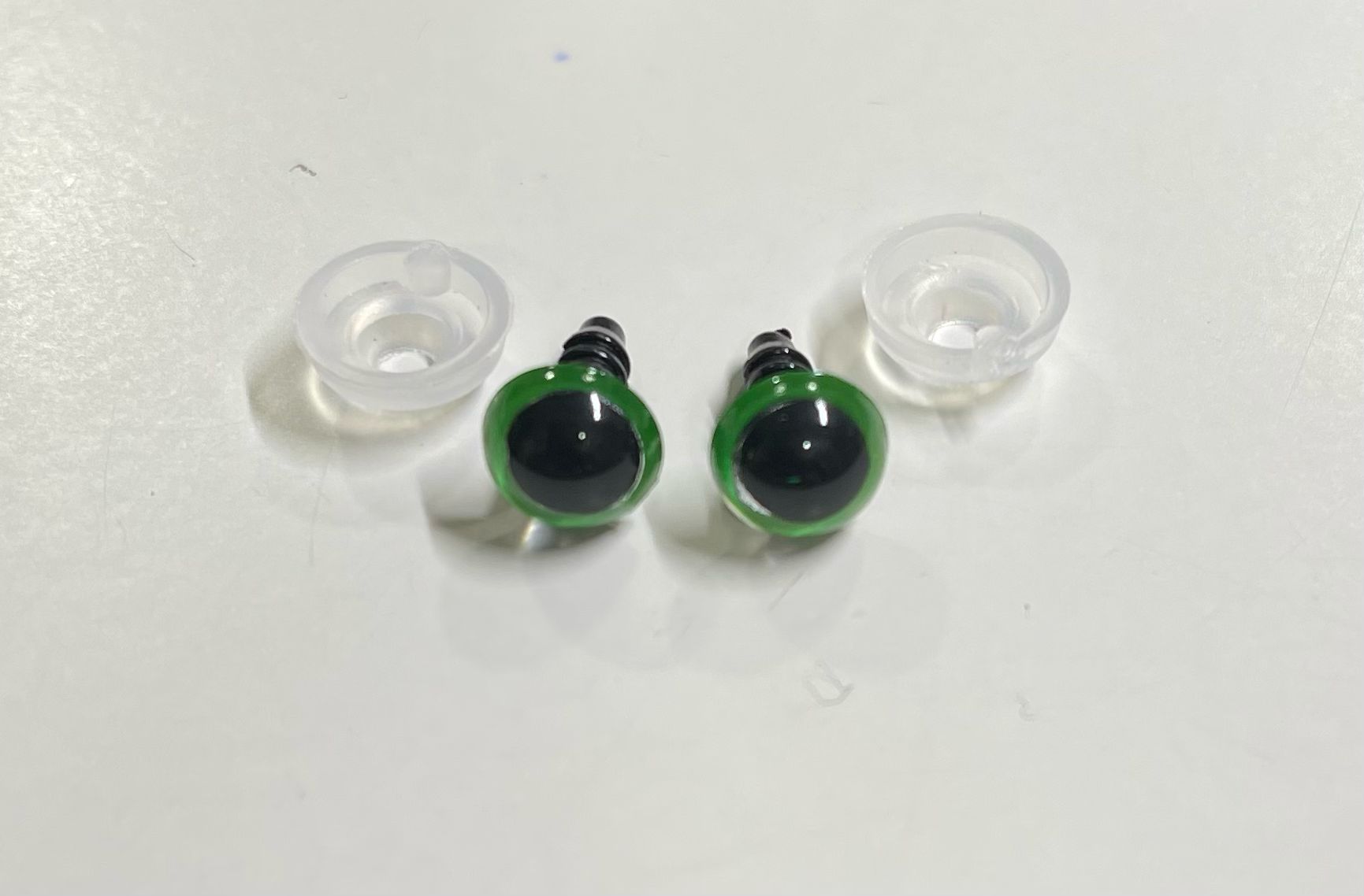 Olhos Amigurumi Verdes 8mm